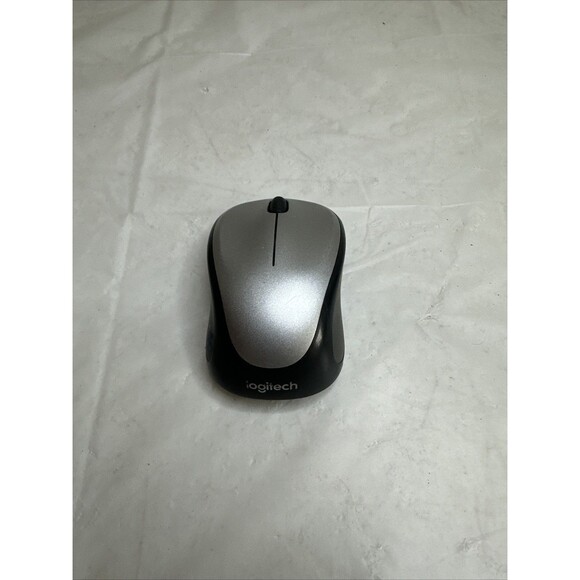 Logitech M317 Wireless Mouse, 2.4 GHz with USB Receiver, Light Steel - Picture 2 of 6